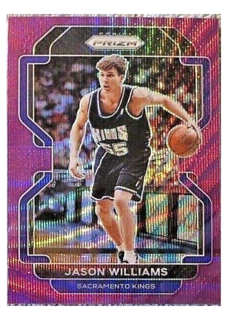 2021-22 Panini Prizm Base Set Jason Williams Purple Wave #266 card