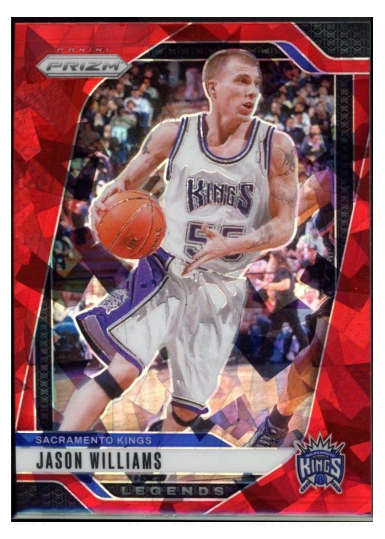 2024-25 Panini Prizm Base Set Jason Williams Red Ice #287 card