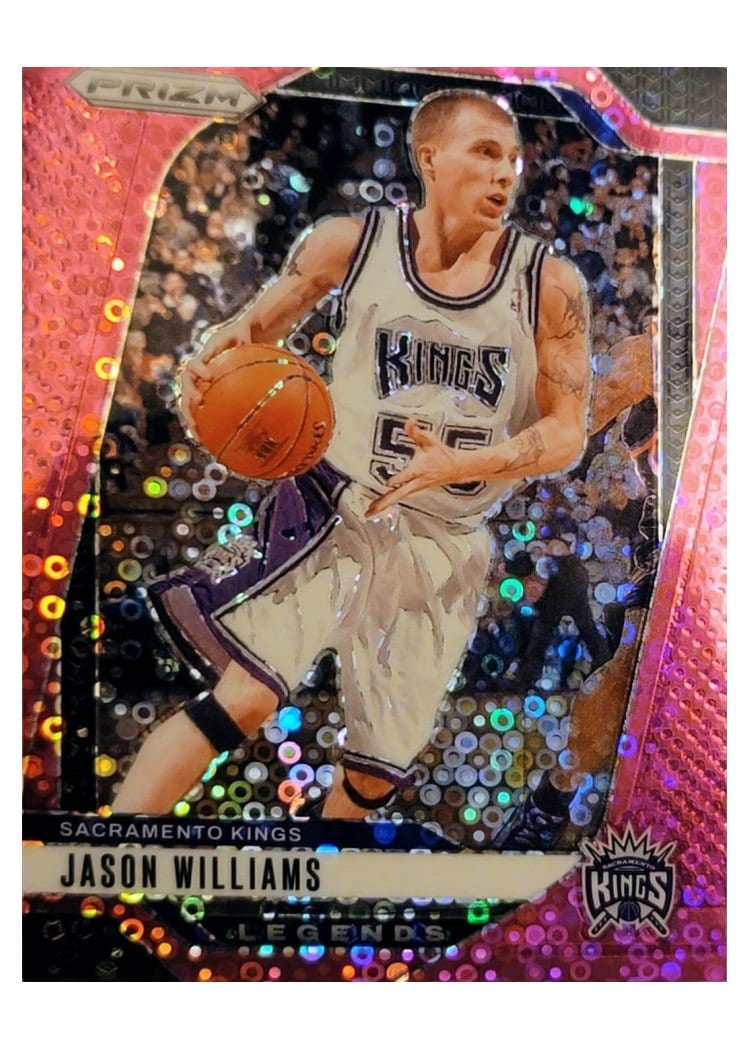 2024-25 Panini Prizm Base Set Jason Williams Fast Break Pink #287 card