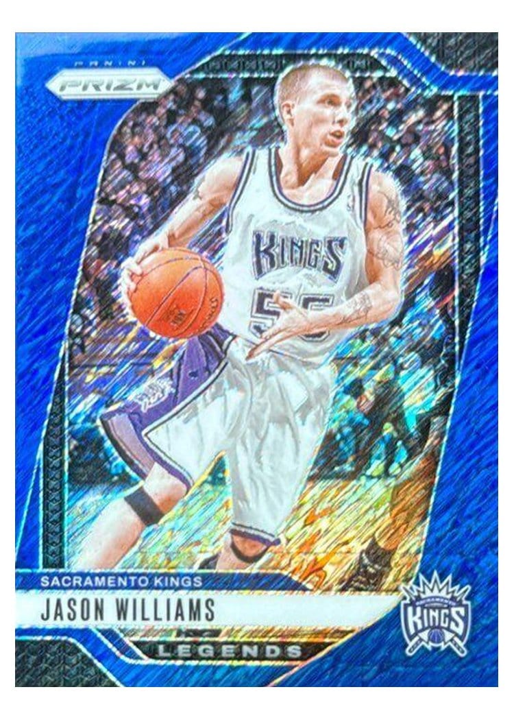 2024-25 Panini Prizm Base Set Jason Williams Blue Shimmer FOTL #287 card