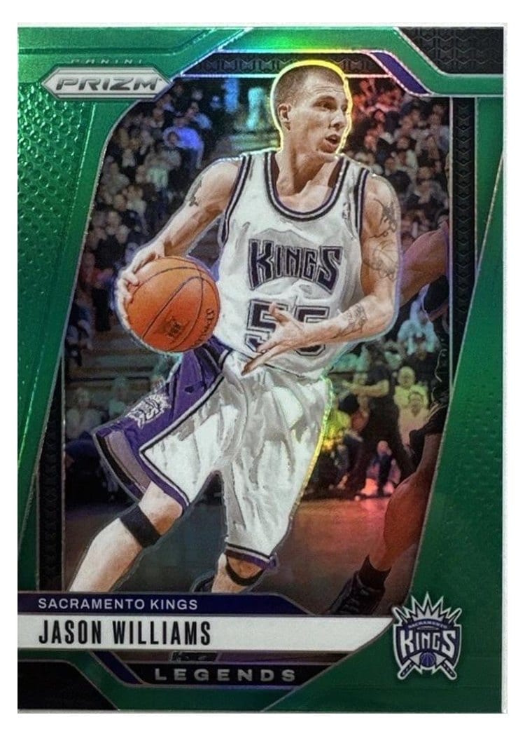 2024-25 Panini Prizm Base Set Jason Williams Green #287 card
