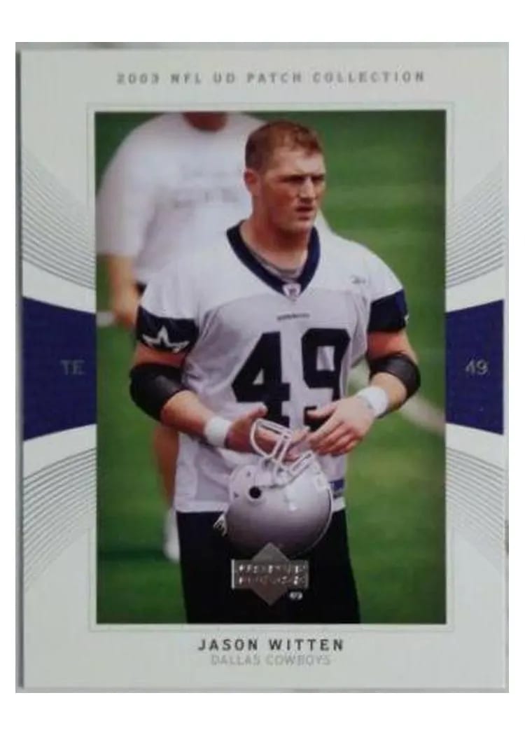 2003 Upper Deck Patch Collection Jason Witten #111 card