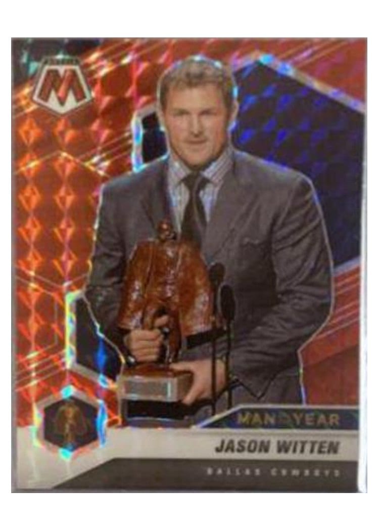 2021 Panini Mosaic Base Set Jason Witten Red Mosaic #273 card