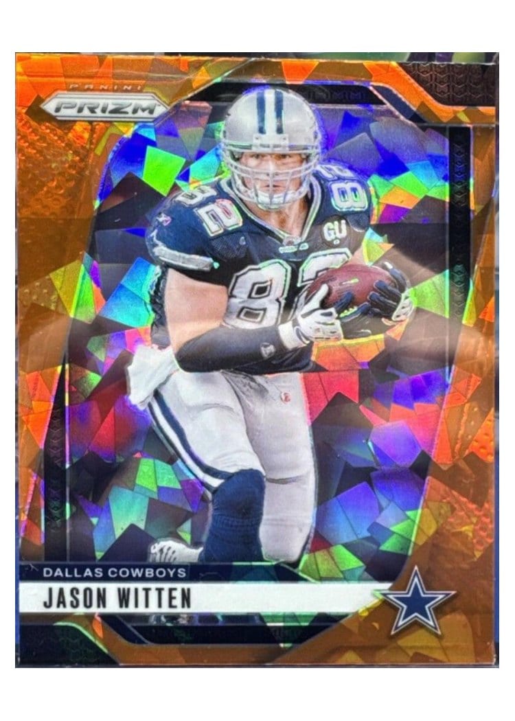 2024 Panini Prizm Base Set Jason Witten Orange Ice #80 card
