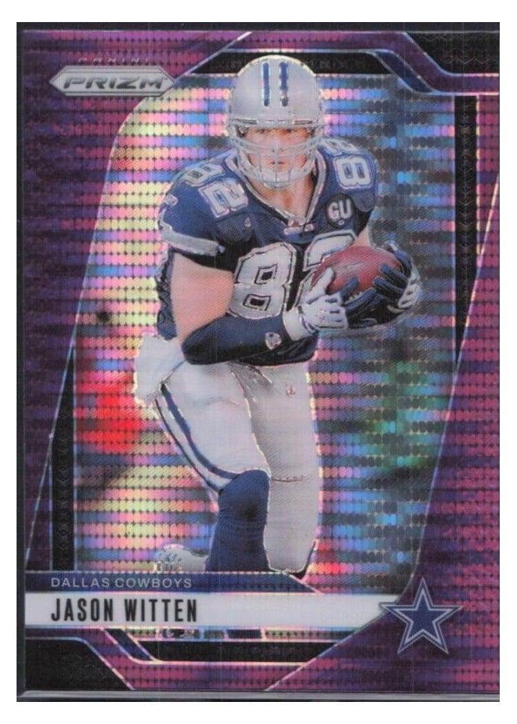 2024 Panini Prizm Base Set Jason Witten Purple Pulsar #80 card