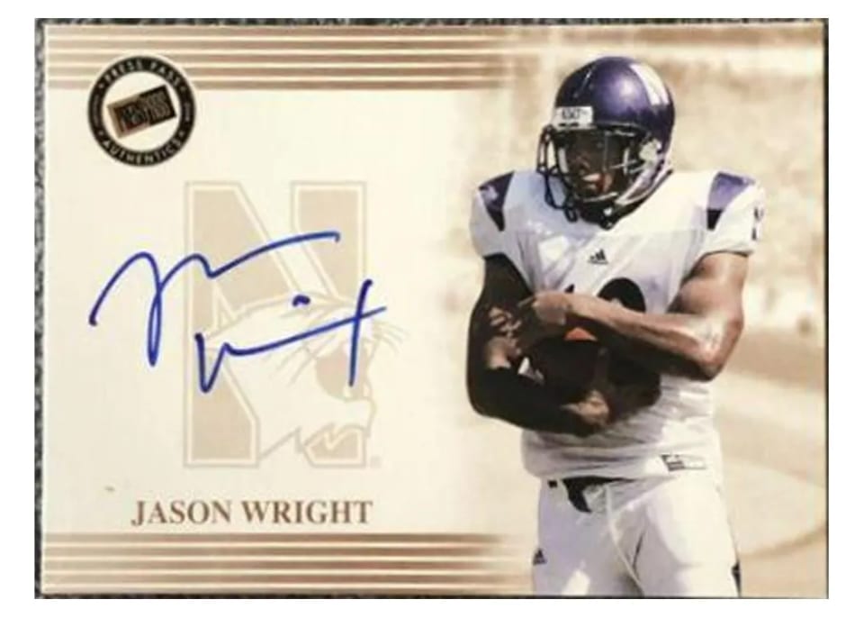 2004 Press Pass Autograph Jason Wright card