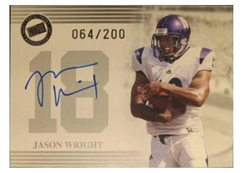 2004 Press Pass Autograph Jason Wright card
