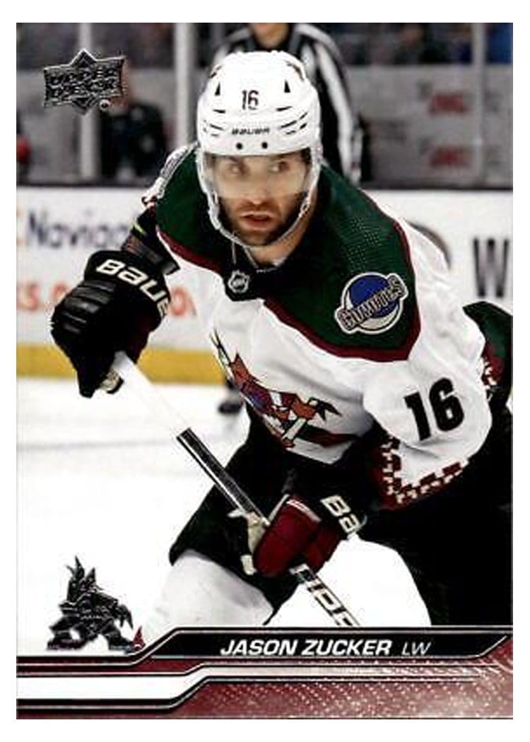 2023-24 Upper Deck Base Set Jason Zucker #506 card