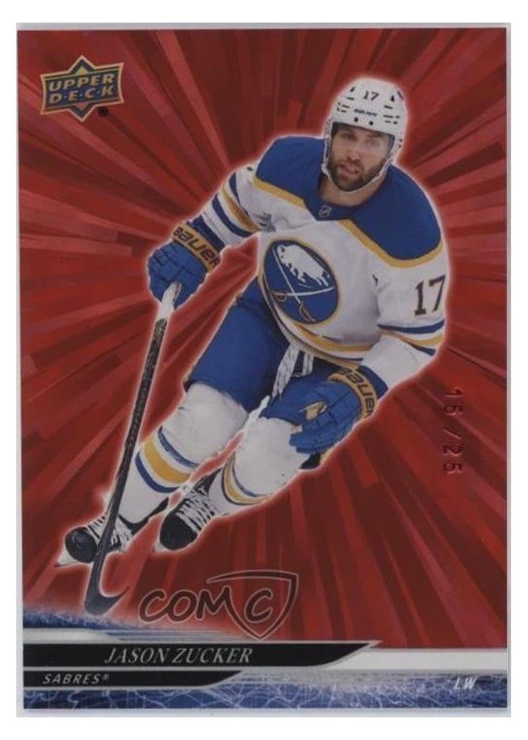 2024-25 Upper Deck Base Set Jason Zucker #510 card
