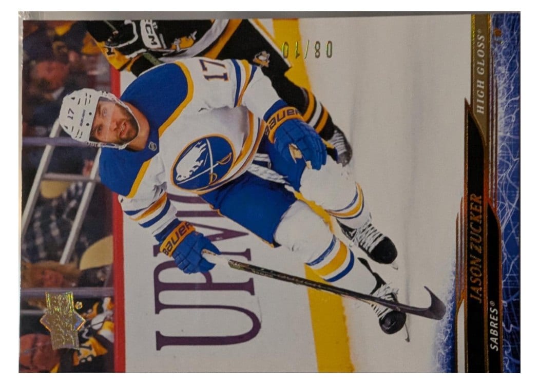 2024-25 Upper Deck Base Set Jason Zucker #510 card