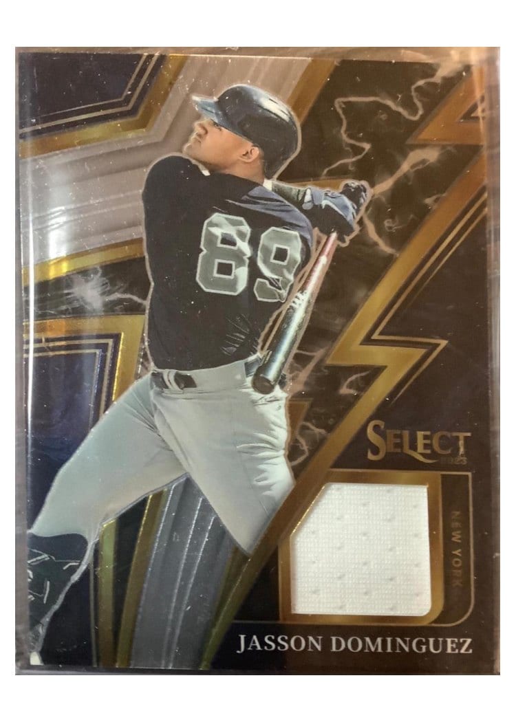 2023 Panini Select Sparks Material Jasson Dominguez #SM-JD card