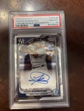 2024 Bowman Chrome Rookie Autographs Jasson Domínguez #CRA-JD card