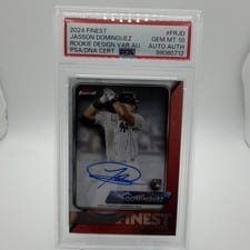 2024 Finest Rookies Autographs Jasson Domínguez #FR-JD card