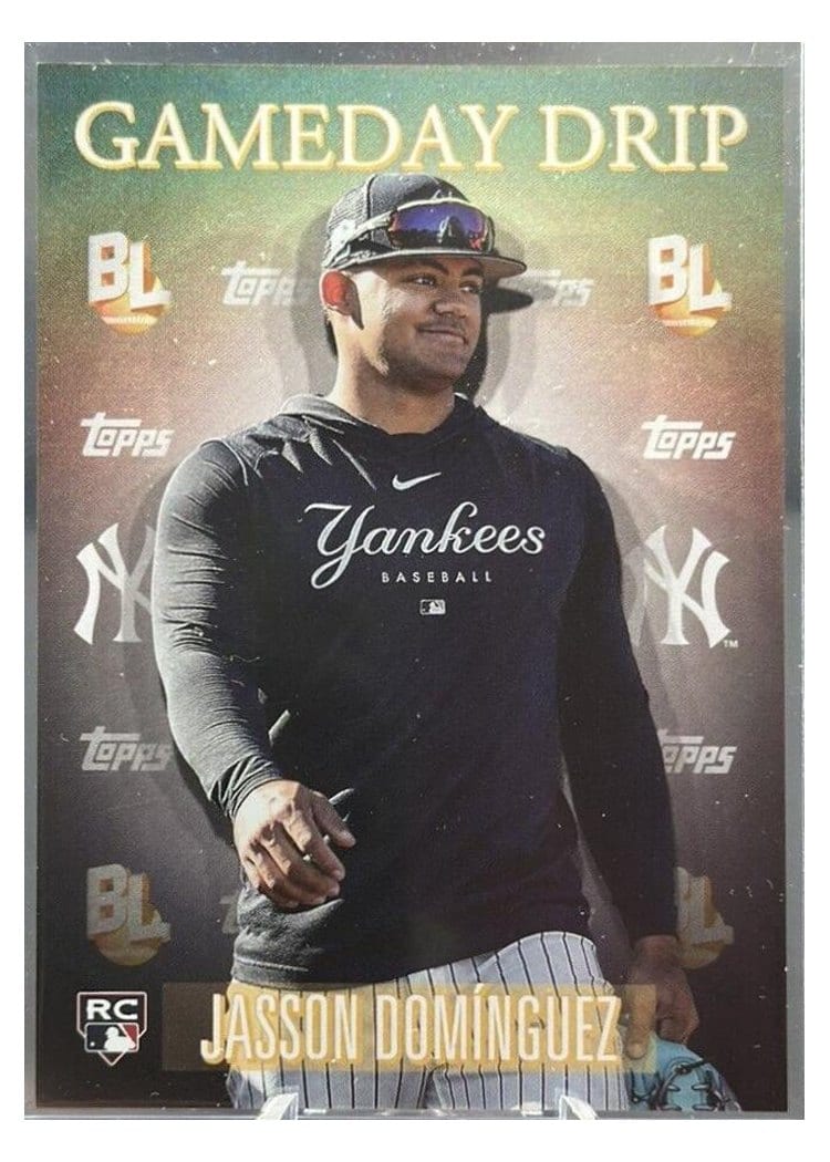 2024 Topps Big League Game Day Drip Jasson Domínguez #GD-8 card