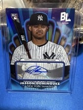 2024 Topps Big League Opening Act Autographs Jasson Domínguez #OAA-JDO card