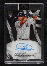 2024 Topps Chrome Black Super Futures Autographs Jasson Domínguez #SFA-JD card