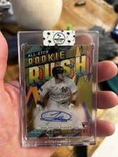 2024 Topps Chrome Update All-Etch Rookie Rush Autograph Jasson Domínguez #CURR-JD card