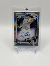 2024 Topps Cosmic Chrome Autographs Jasson Domínguez #CCA-JD card