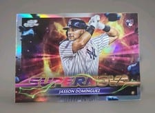 2024 Topps Cosmic Chrome Supernova Jasson Domínguez #SPN-3 card