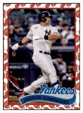 2024 Topps Japan Edition 1989 Topps Japan Koi/Goldfish Jasson Domínguez #89J-27 card