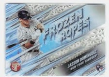 2024 Topps Pristine Frozen Ropes Jasson Domínguez #FR-2 card