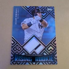 2024 Topps Update Rising Rookies Relics Jasson Domínguez #RRR-JD card