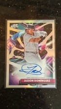 2025 Topps Cosmic Chrome Cosmic Chrome Autographs Jasson Domínguez #CCA-JD card