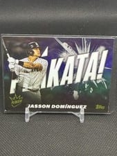 2025 Topps Plakata Jasson Domínguez #PLAK-27 card