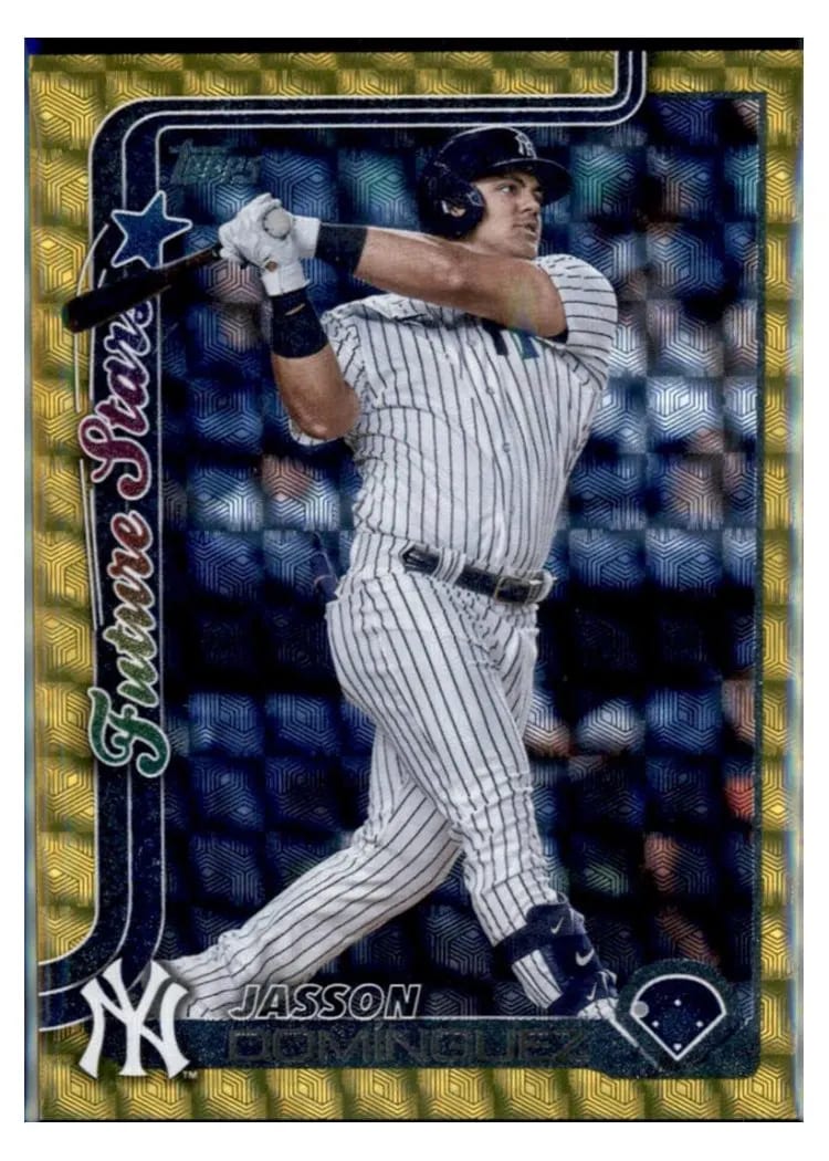2025 Topps Series 2 Jasson Dominguez #590 card