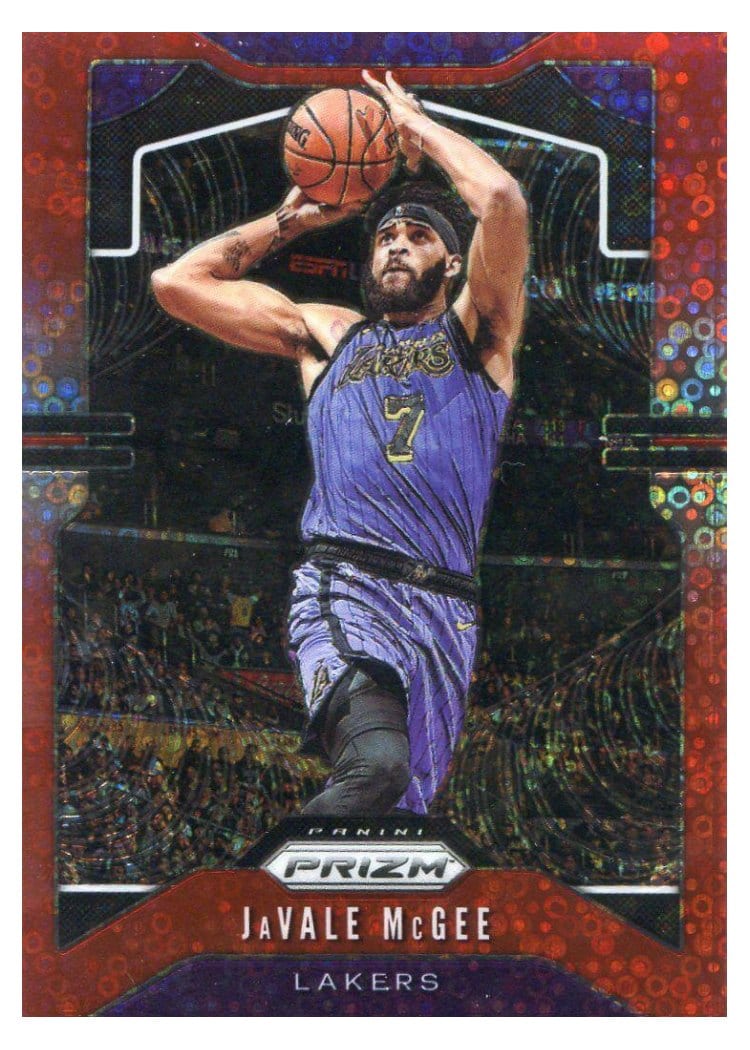 2019-20 Panini Prizm Base Set JaVale McGee #225 card