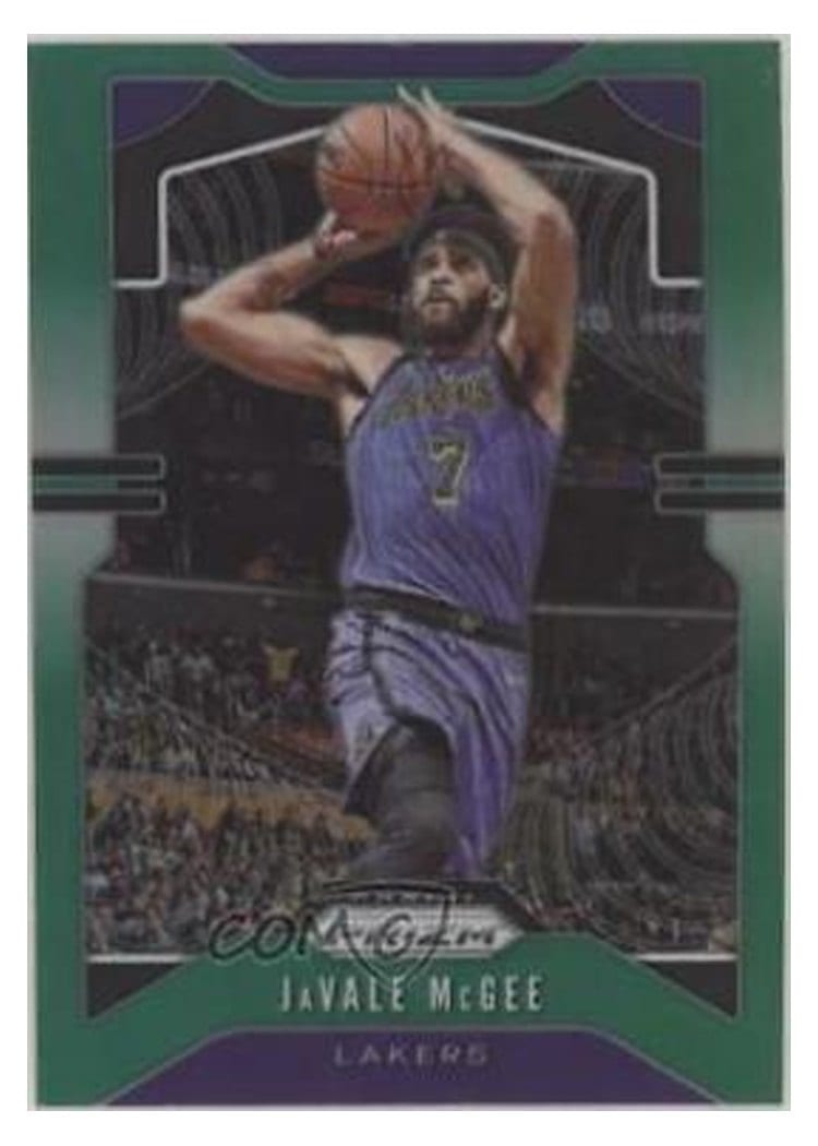 2019-20 Panini Prizm Base Set JaVale McGee #225 card