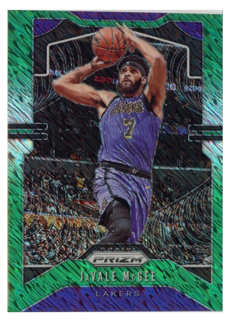 2019-20 Panini Prizm Base Set JaVale McGee #225 card