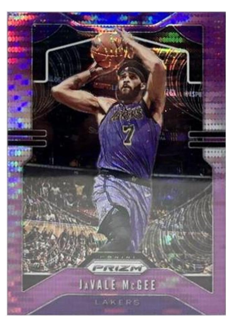 2019-20 Panini Prizm Base Set JaVale McGee #225 card