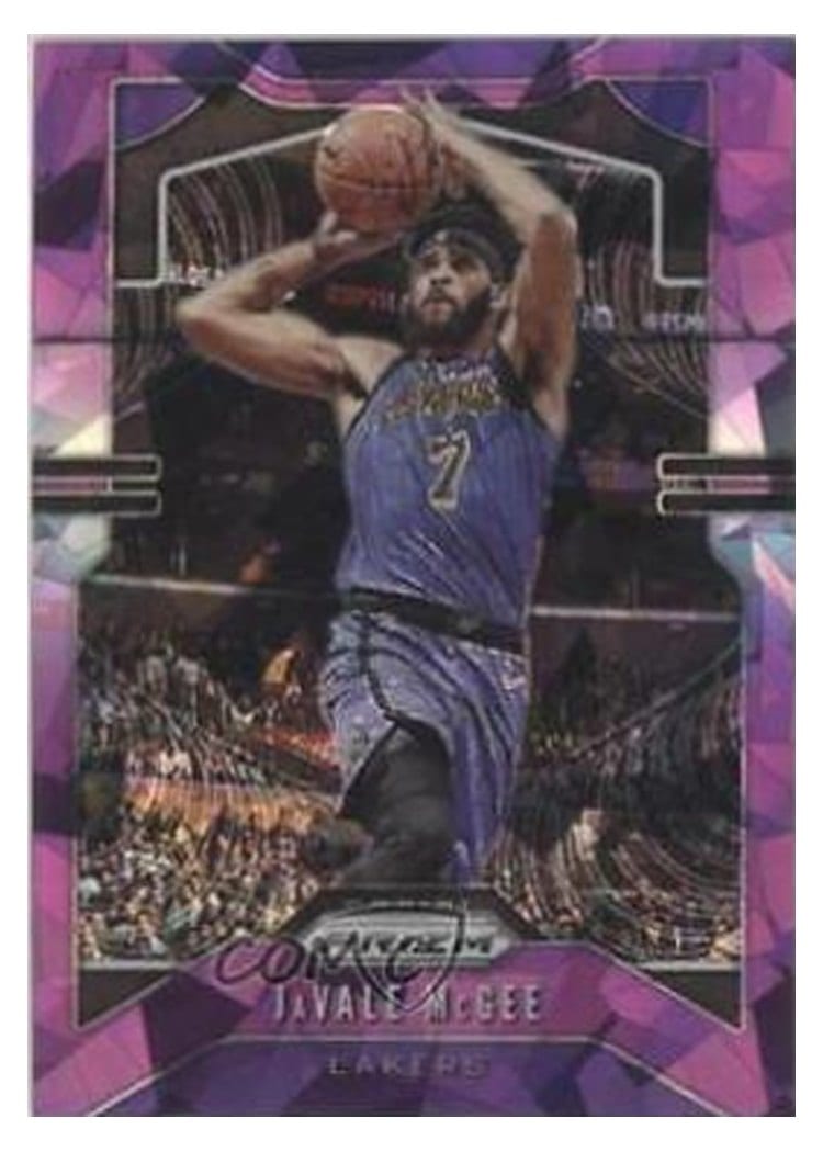 2019-20 Panini Prizm Base Set JaVale McGee #225 card