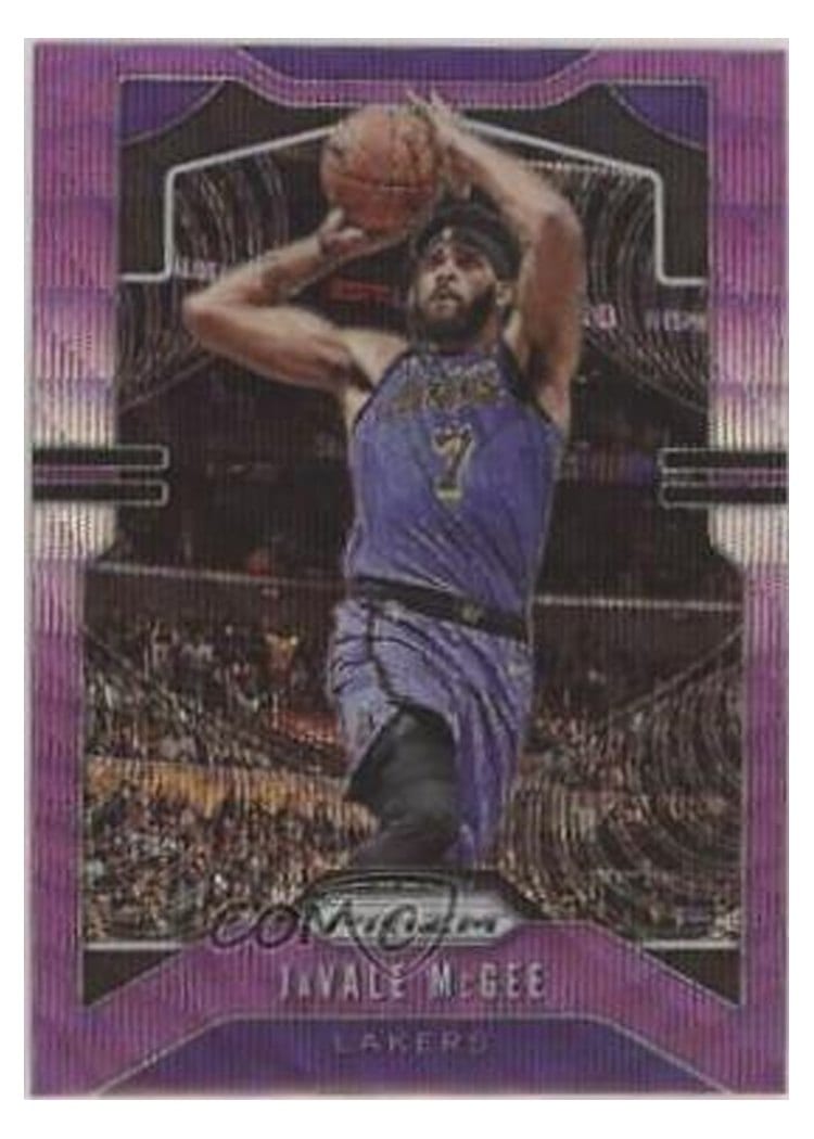 2019-20 Panini Prizm Base Set JaVale McGee #225 card