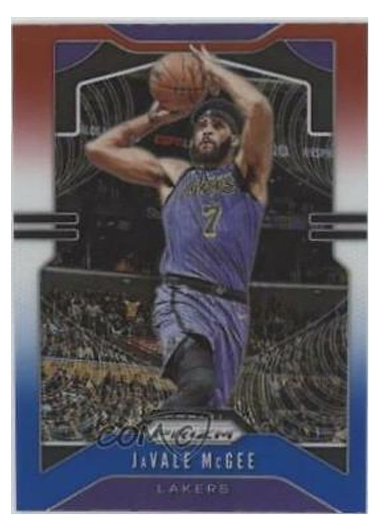 2019-20 Panini Prizm Base Set JaVale McGee #225 card