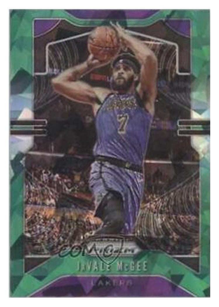 2019-20 Panini Prizm Base Set JaVale McGee #225 card