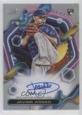 2023 Topps Cosmic Chrome Autographs Javier Assad #CCA-JA card