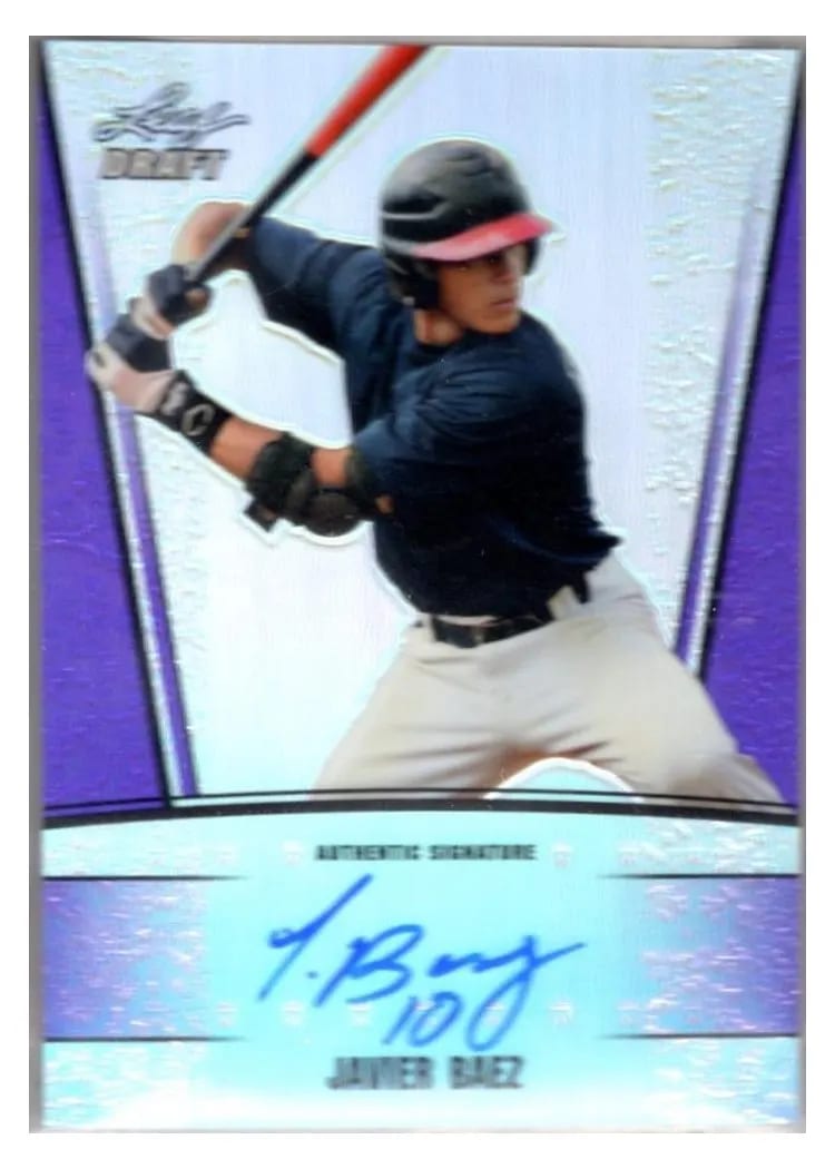 2011 Leaf Metal Draft Javier Baez #JB2 card