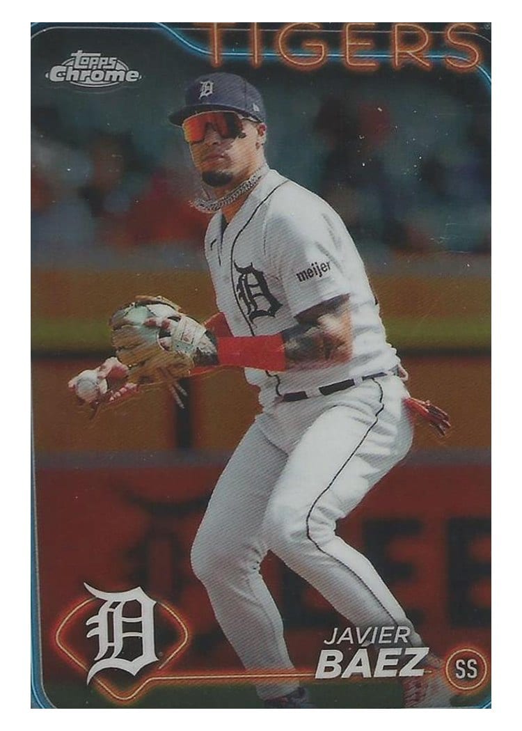 2024 Topps Chrome Base Set Javier Báez #109 card