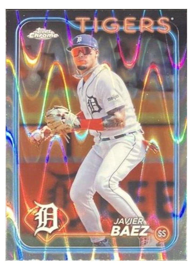 2024 Topps Chrome Base Set Javier Báez #109 card