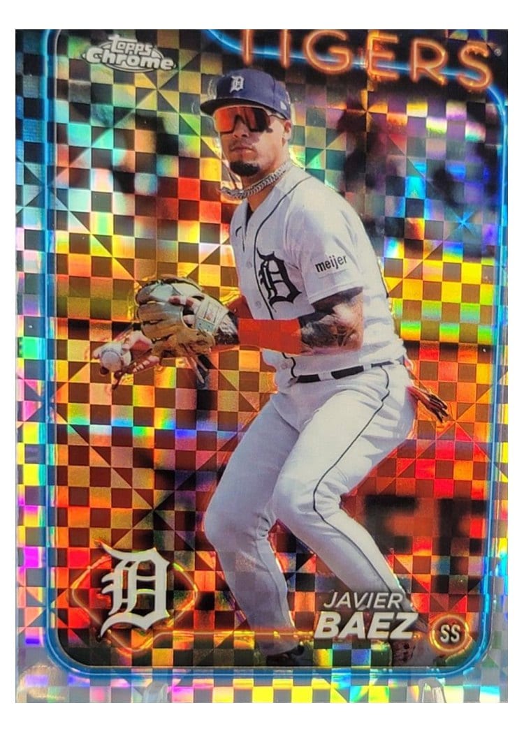 2024 Topps Chrome Base Set Javier Báez #109 card