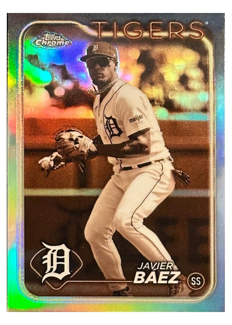2024 Topps Chrome Base Set Javier Báez #109 card
