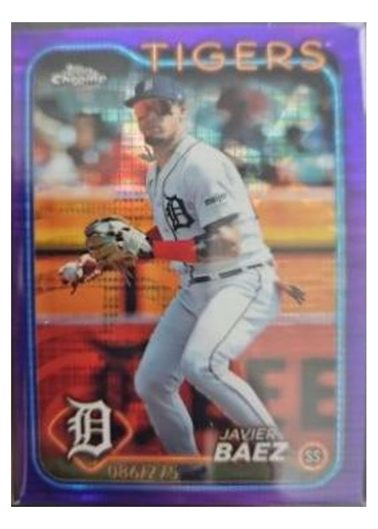 2024 Topps Chrome Base Set Javier Báez #109 card