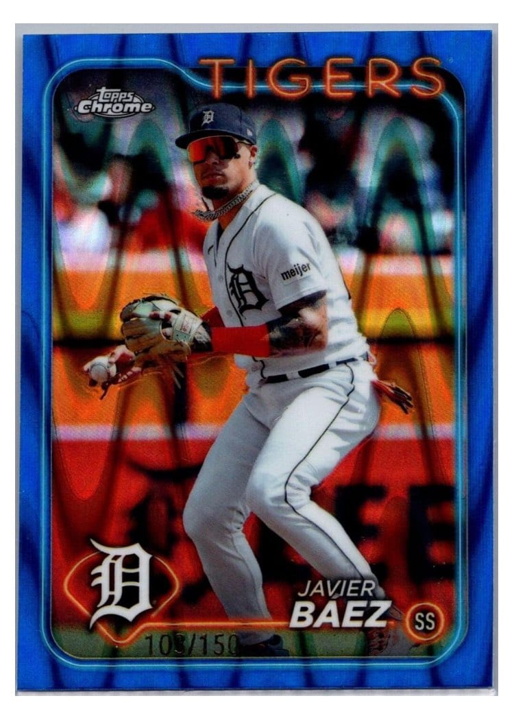 2024 Topps Chrome Base Set Javier Báez #109 card