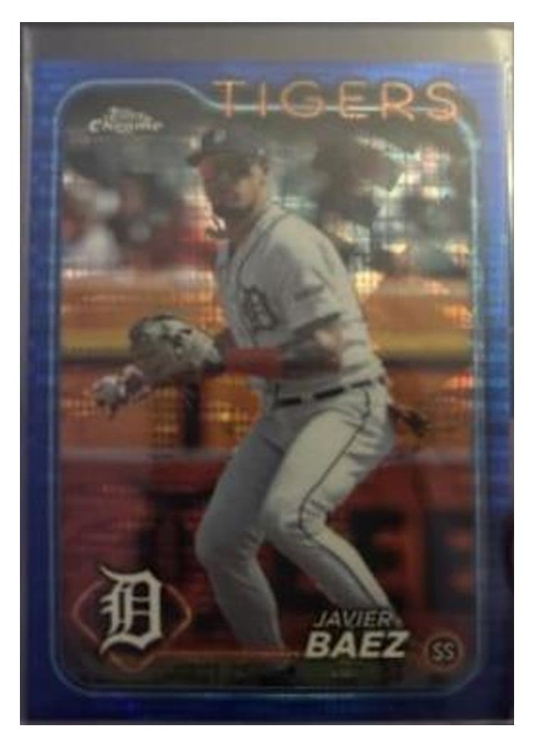 2024 Topps Chrome Base Set Javier Báez #109 card