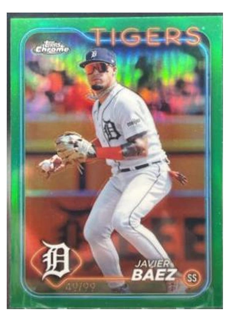 2024 Topps Chrome Base Set Javier Báez #109 card