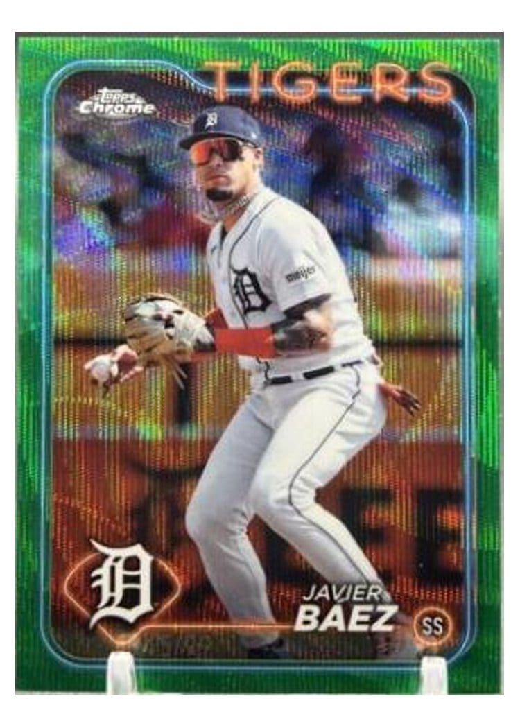 2024 Topps Chrome Base Set Javier Báez #109 card