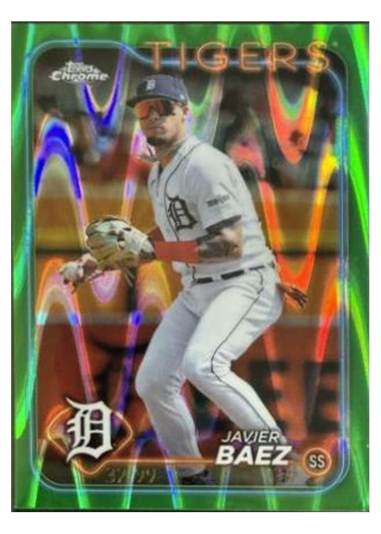 2024 Topps Chrome Base Set Javier Báez #109 card