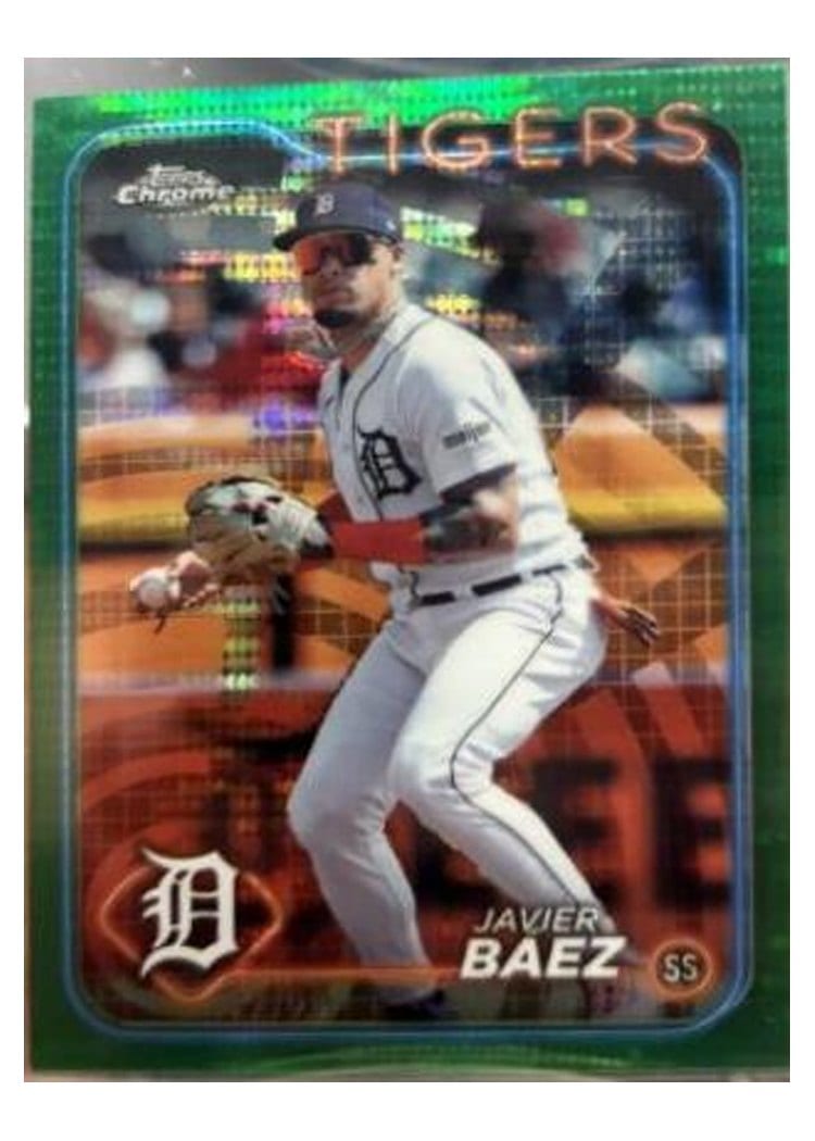 2024 Topps Chrome Base Set Javier Báez #109 card